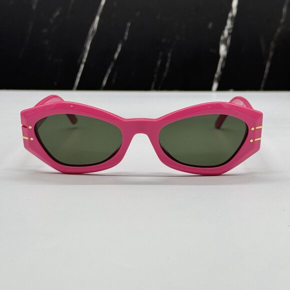 NEW DIOR DIORSIGNATURE B1U 73C PINK WOMEN SUNGLASSES DIOR - Picture 5 of 15